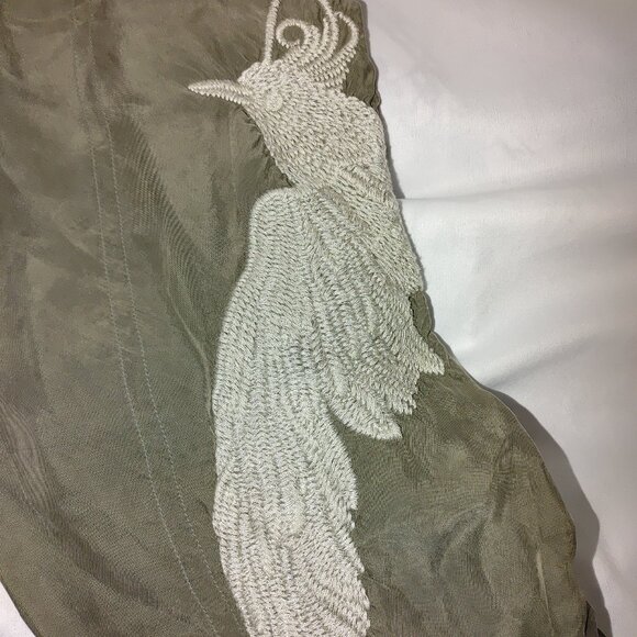 PETE & GRETA Woman's Mid Rise Embroidered Cargo Joggers Size 4 Used - Picture 6 of 8